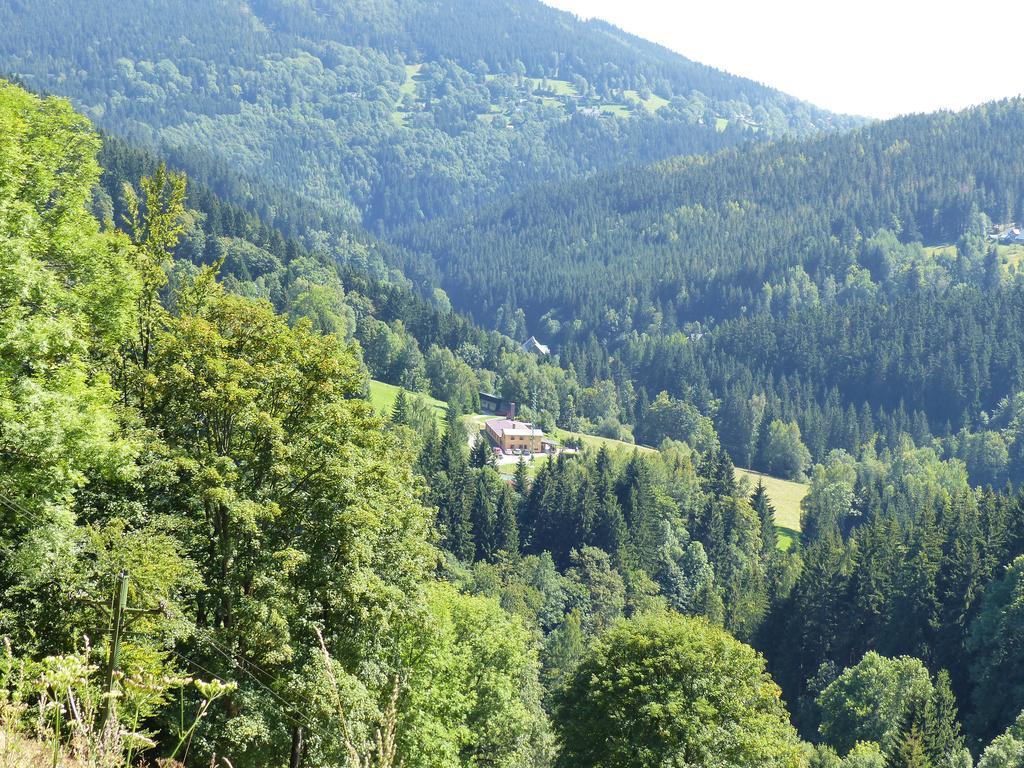 Pension Popelka Špindlerŭv Mlýn Esterno foto